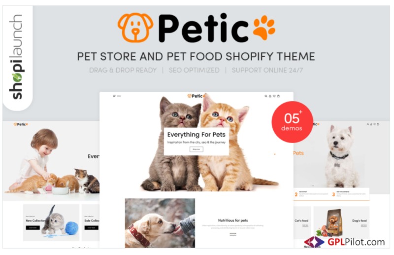 Petic - Pet Store and Pet Food Responsive Shopify Theme