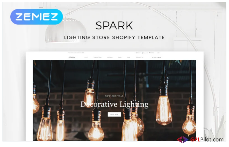 Spark - Lighting Store Modern Shopify Theme