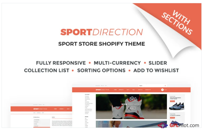 Sport Direction - Sports Store Shopify Theme