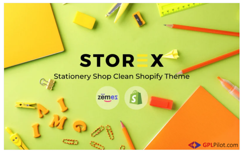 Storex - Stationery Shop Clean Shopify Theme