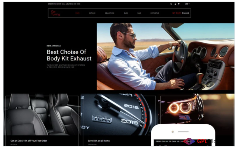 Car Tuning - Car Tuning Multipage Modern Shopify Theme