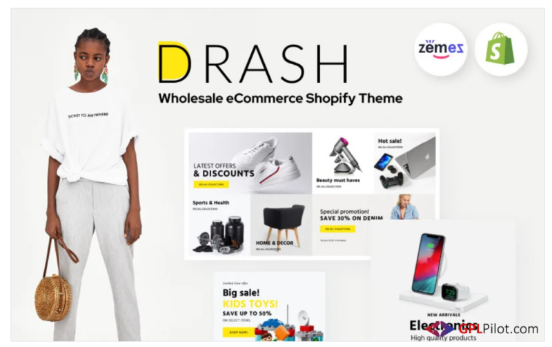 Drash - Shopify Wholesale eCommerce Template Shopify Theme