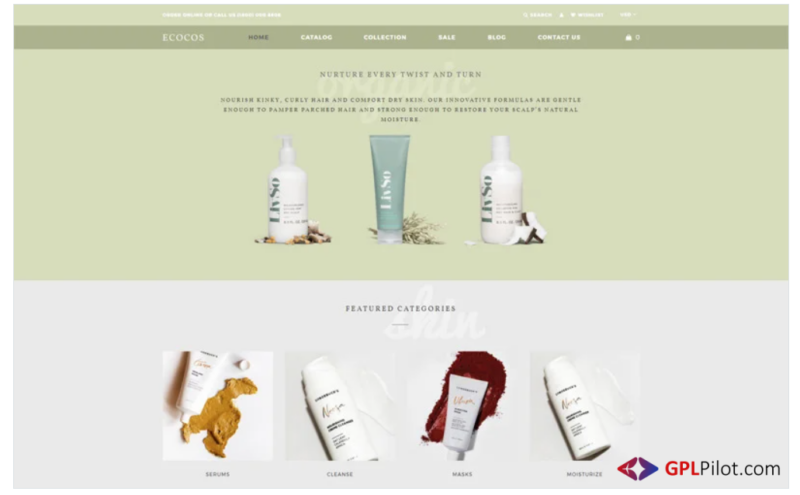 Ecocos - Cosmetics Store eCommerce Modern Shopify Theme