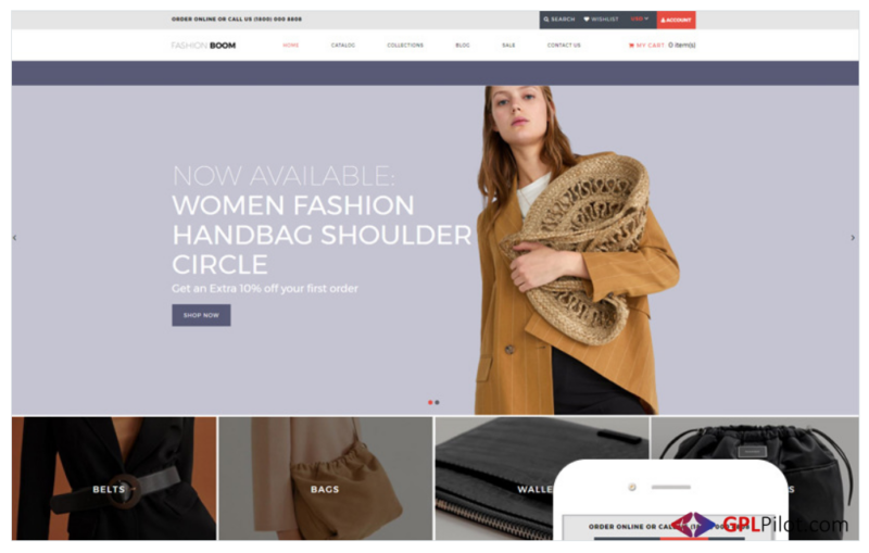 Fashion Boom - Fashion Elegant Shopify Theme