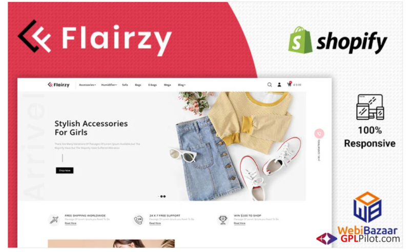 Flairzy Fashion Shopify Theme