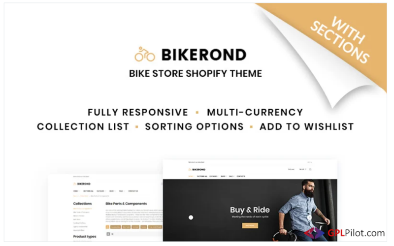 BikeRond - Bike Shop Responsive Shopify Theme