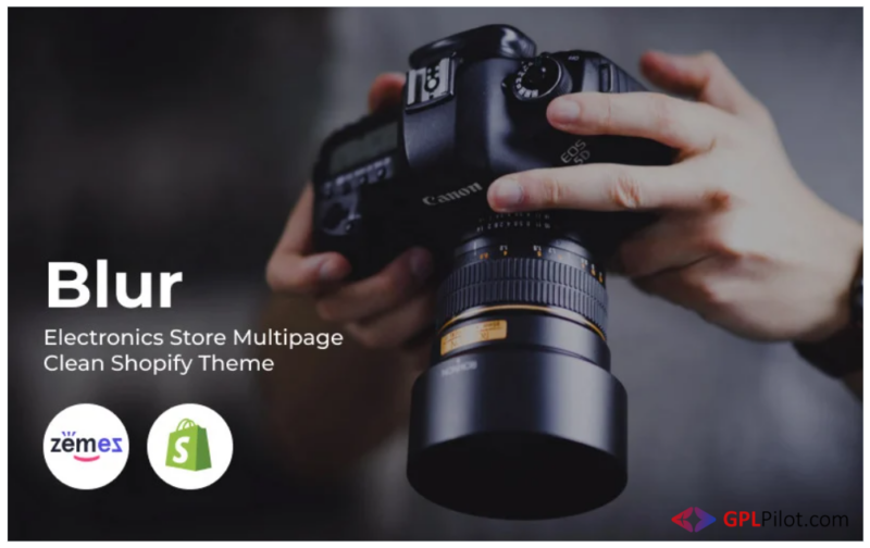 Blur - Electronics Store Multipage Clean Shopify Theme