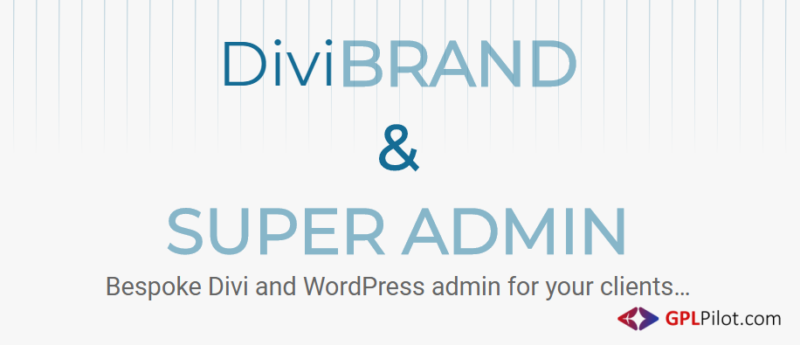 Divi Brand & Super Admin 1.2