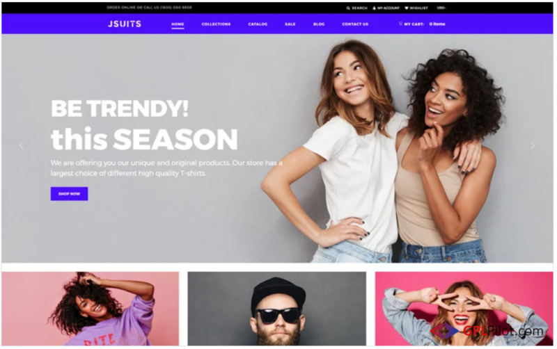 Jsuits - Clothing Multicurrency Fancy Shopify Theme