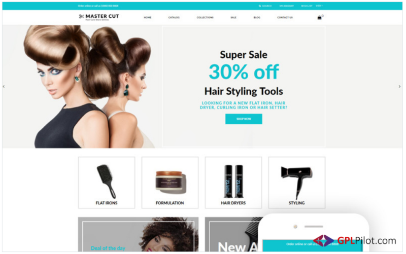 Master Cut - Beauty Clean Shopify Theme