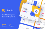 Startio - Saas & Digital Agency Elementor Template Kit