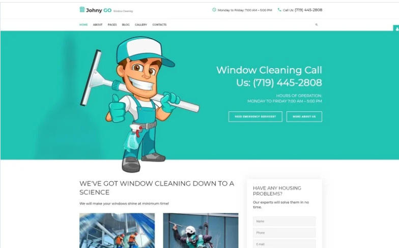 Pure Glass - Window Cleaning Services Joomla Template 1 Pure Glass - Window Cleaning Services Joomla Template