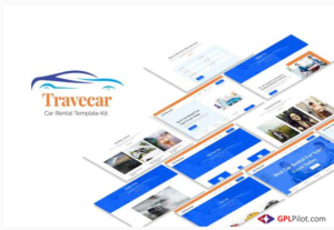 Travecar - Car Rental Elementor Template Kit