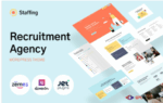 Staffing - Recruitment Agency Website Template WordPress Theme