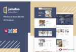 Janelas – Windows & Doors Services Elementor Template Kit