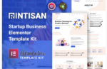 Rintisan - Startup Business Elementor Template Kit