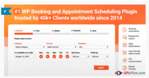Bookly PRO – Appointment Booking with Scheduling 7.5