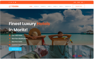 Toura - Travel Agency Booking Responsive Website Template 1.0