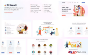 Pejwan - SEO & Digital Marketing Agency Template Kit