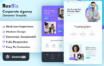 Rexbiz – Corporate Agency Elementor Template Kit