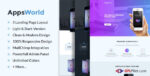 AppsWorld - Responsive App Landing Page Theme