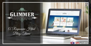 Glimmer - A Responsive HTML Blog Theme