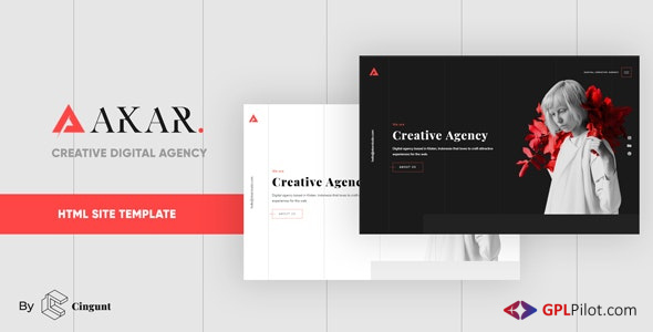 Akar – Creative Digital & Marketing Agency OnePage Template 1 Akar – Creative Digital & Marketing Agency OnePage Template