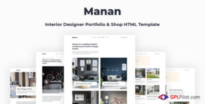Manan - Interior Designer HTML Template