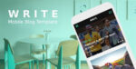 Write - Mobile Blog Template