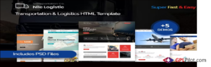 Nile - Transportation and Logistics HTML Template