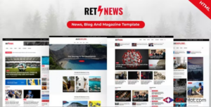 Retnews - News, Blog & Magazine Template
