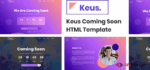 Keus - Creative Coming Soon HTML5 Template