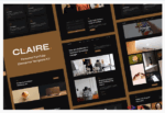 Claire - Personal Portfolio Elementor Template Kit