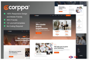 Corppa - Business & Portfolio Elementor Template Kit
