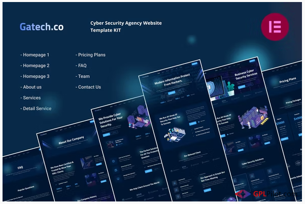 Gatech | Cyber Security & IT Management Elementor Template Kit 1 Gatech | Cyber Security & IT Management Elementor Template Kit
