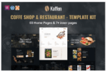 Kaffen - Coffe Shop & Restaurant Elementor Template Kit