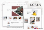 Loren - Blog & Magazine Elementor Template Kit