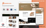 PuppyLove - Pet Services Multipurpose WordPress Elementor Theme