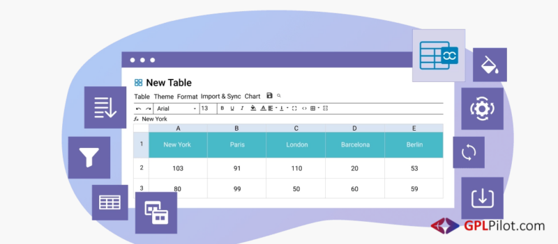 WP Table Manager 4.1.0