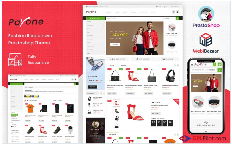 Payone - Fashion Store PrestaShop Theme