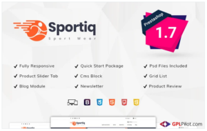 Sportiq Sports Store PrestaShop Theme