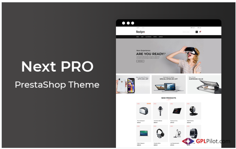 Next Pro - Electronics Responsive Prestashop Theme