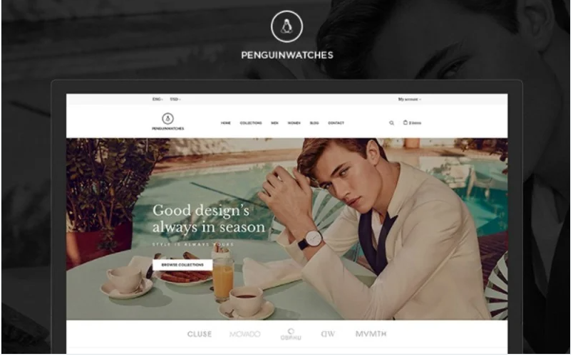 TM Penguinwatch - Hand watch, Fashion, Accessories PrestaShop Theme 1 TM Penguinwatch - Hand watch, Fashion, Accessories PrestaShop Theme
