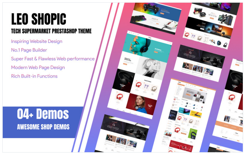 TM Shopic - Technology Supermarket Prestashop Theme