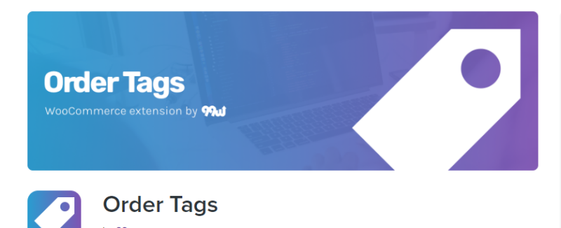 Woocommerce Order Tags 2.4.0