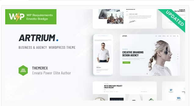 Artrium | Creative Agency & Web Studio WordPress Theme 1 Artrium | Creative Agency & Web Studio WordPress Theme