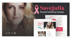 Save Julia | Donation & Fundraising Charity WordPress Theme