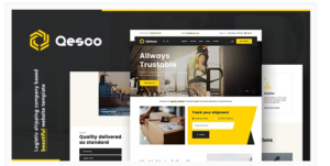 Qesco | Logistic Shipping Company WordPress Theme