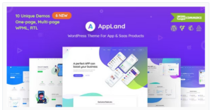 AppLand - WordPress Theme For App & Saas Products