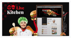 Livekitchen | Restaurant Cafe WordPress Theme